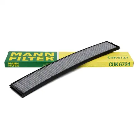 MANN Innenraumfilter Pollen Aktivkohlefilter CUK6724 f&uuml;r BMW 3er E46 X3 E83