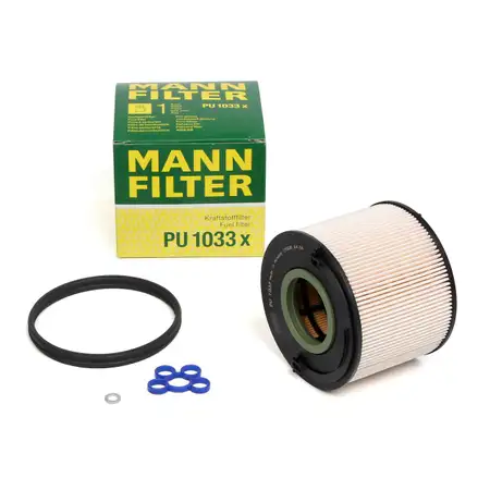MANN Kraftstofffilter Dieselfilter PU1033x AUDI Q7 VW TOUAREG 3.0 TDI 4.2 TDI