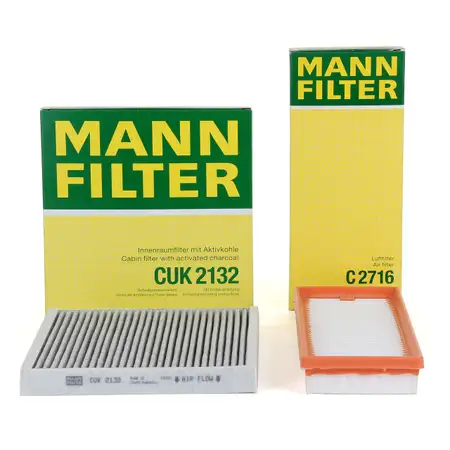 MANN Inspektionskit Filterpaket Filterset f&uuml;r SMART FORTWO (451) 1.0 0.8CDI