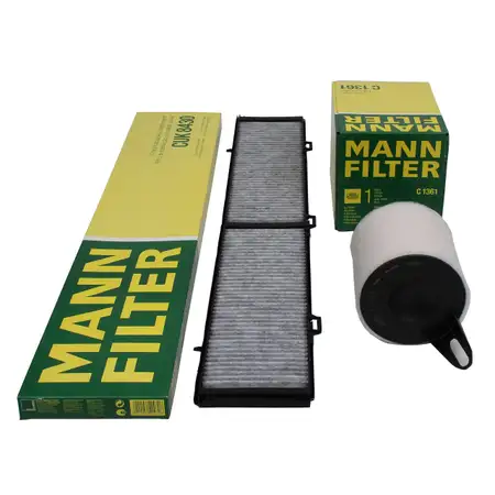 MANN Inspektionskit f&uuml;r BMW 1er E81-E88 116-120i 3er E90-E93 318i 320i 320si