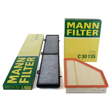 MANN Filterset f&uuml;r BMW 1er E81-88 116-123d 3er E90-93 316-335d X1 E84 16-23d