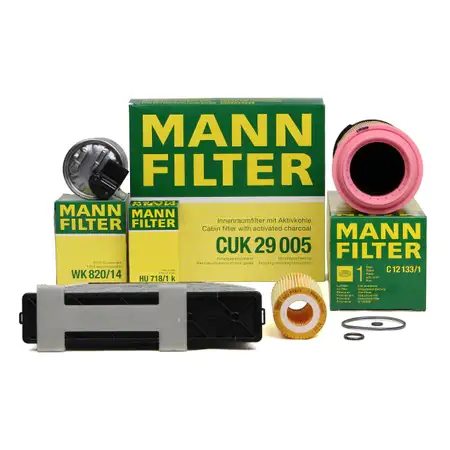 MANN Inspektionskit Filterpaket MERCEDES C-KLASSE W204 S204 C220CDI 163 / 170 PS
