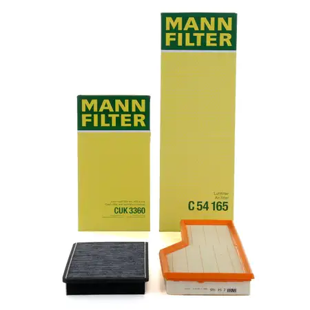 MANN Filterpaket Filterset f&uuml;r PORSCHE 911 (996 997) 3.4 / 3.6 / 3.8 Carrera