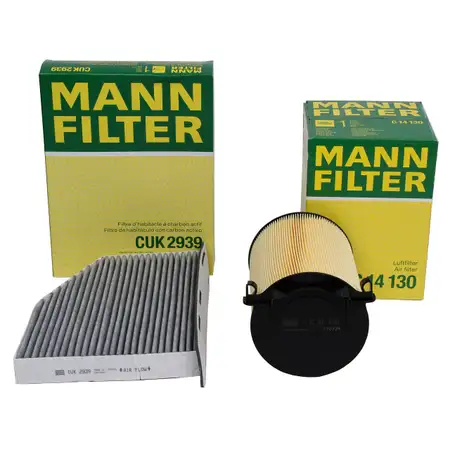 MANN Inspektionskit f&uuml;r AUDI A3 8P SEAT SKODA VW GOLF 5 6 PASSAT 1.2/1.4 TSI 1.6
