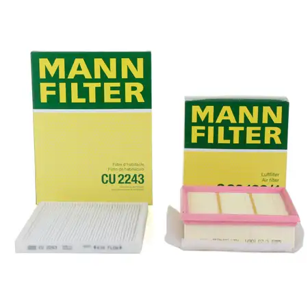 MANN Inspektionskit Filterpaket Filterset f&uuml;r OPEL CORSA D E 1.0 1.4 1.6 1.3CDTI