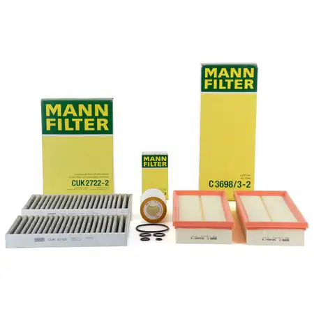 MANN Filterpaket Filterset f&uuml;r MERCEDES-BENZ S-KLASSE W221 S280-500 C216 CL500