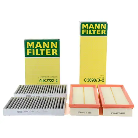 MANN Filterpaket Filterset f&uuml;r MERCEDES-BENZ S-KLASSE W221 S280-500 C216 CL500
