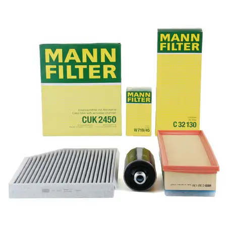 MANN Inspektionskit f&uuml;r AUDI A4 (8K B8) A5 (8T 8F) Q5 (8R) 1.8 TFSI 2.0 TFSI