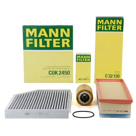 MANN Inspektionskit f&uuml;r AUDI A4 (8K B8) A5 (8T 8F) Q5 (8R) 2.0 TDI 120-177 PS