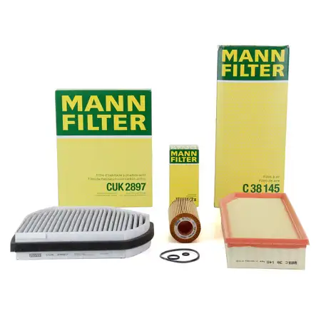 MANN Inspektionskit Filterpaket f&uuml;r MERCEDES-BENZ E-KLASSE W210 E320CDI 197 PS