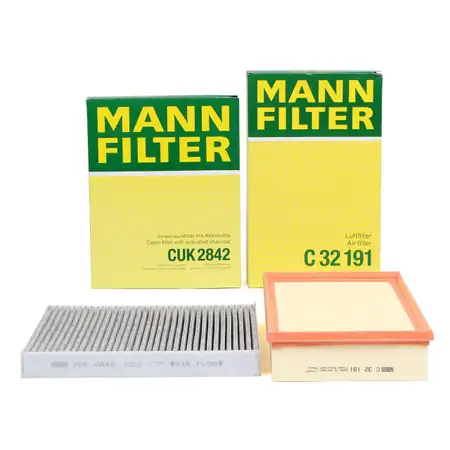 MANN Inspektionskit Filterpaket Filterset f&uuml;r VW MULTIVAN TRANSPORTER T5 T6