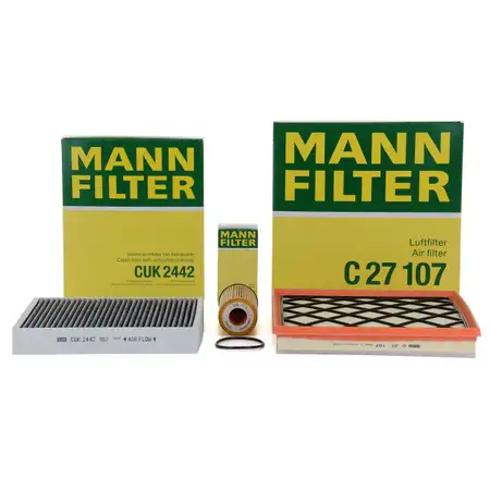 MANN Inspektionskit Filterpaket OPEL ASTRA J CASCADA ZAFIRA C 1.4 1.6 120-180 PS