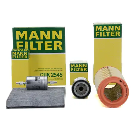 MANN Inspektionskit Filterpaket f&uuml;r AUDI A2 (8Z0) 1.4 75 PS + 1.6 FSI 110 PS