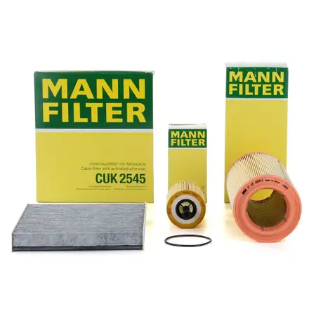 MANN Inspektionskit Filterpaket AUDI A2 (8Z0) 1.2 TDI 61 PS + 1.4 TDI 75/90 PS