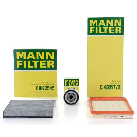 MANN Inspektionskit Filterpaket SEAT CORDOBA IBIZA IV VW POLO (9N_) 1.6 101 PS