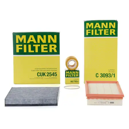 MANN Inspektionskit SEAT IBIZA IV SKODA FABIA I ROOMSTER VW POLO (9N) 1.2 64 PS