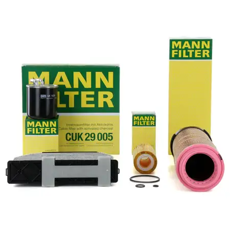 MANN Inspektionskit MERCEDES C-KLASSE W204 S204 C200CDI C220CDI 136/163/170 PS