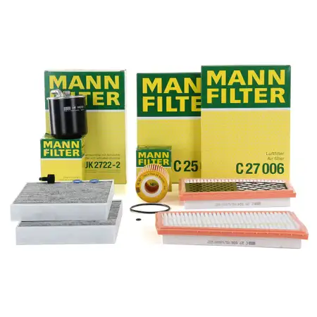 MANN Inspektionskit Filterpaket MERCEDES S-KLASSE W221 S320CDI 211/235 PS