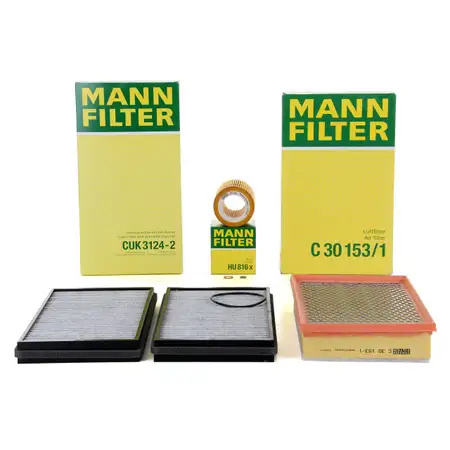 MANN Inspektionskit Filterpaket Filterset BMW 7er E65 E66 E67 730i 730Li 258 PS