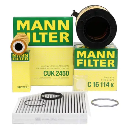 MANN Inspektionskit AUDI A4 (8K B8) A5 (8T 8F) Q5 (8R) 3.0 TFSI 3.2 FSI S4 S5