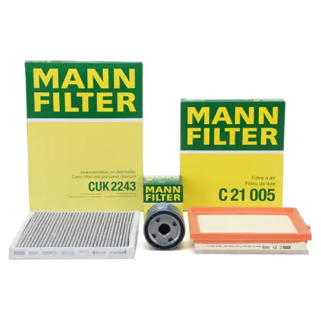 MANN Inspektionskit f&uuml;r OPEL ADAM (M13) 1.0 90 PS B10XFL + 1.0 115 PS B10XFT