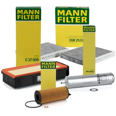 MANN Inspektionskit BMW 5er F10 F11 M550d xDrive 7er F01-04 750d xDrive 381 PS