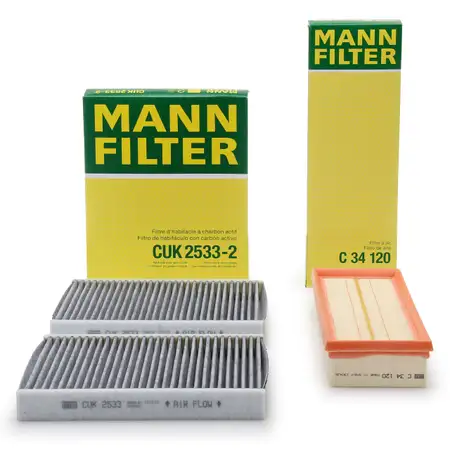 MANN Inspektionskit f&uuml;r BMW 5er F10 F11 518d 150/163 PS + 520d 190/205/211 PS