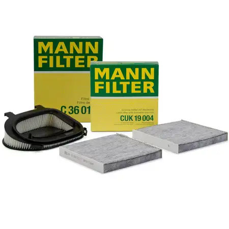MANN Inspektionskit Filterpaket f&uuml;r BMW X3 F25 sDrive18d + xDrive20d + xDrive30d