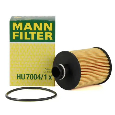 MANN &Ouml;lfilter HU7004/1x f&uuml;r OPEL ASTRA J CORSA D INSIGNIA A MERIVA B ZAFIRA C