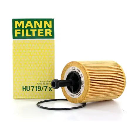 MANN &Ouml;lfilter HU719/7X f&uuml;r Audi Chrysler Ford Jeep Mitsubishi Seat Skoda VW