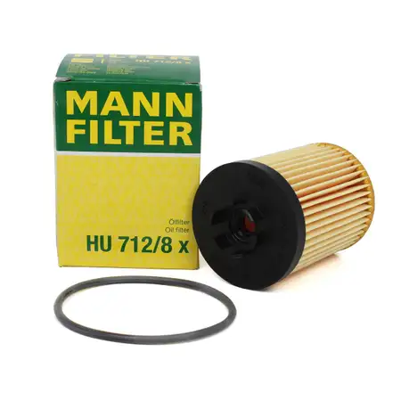 MANN &Ouml;lfilter HU712/8x Opel Agila A Astra G H Corsa B C Meriva A Suzuki Wagon R