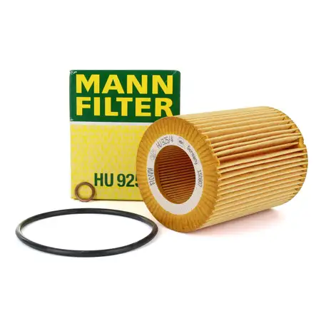 MANN &Ouml;lfilter HU925/4x f&uuml;r BMW E36 E46 E90 E60 E61 E38 E65-67 X3 X5 Z3 Z4