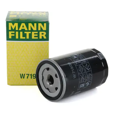 MANN &Ouml;lfilter W719/30 AUDI A3 A4 A6 A8 SEAT SKODA VW GOLF 3 4 5 6 PASSAT T4 T5