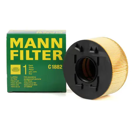 MANN Luftfilter C1882 f&uuml;r BMW 3er E46 316i 115 PS + 318i 136/143/150 PS