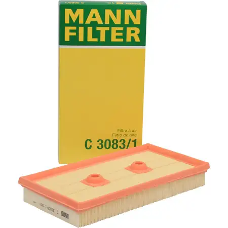 MANN Luftfilter C3083/1 f&uuml;r VW GOLF 5 PLUS PASSAT TOURAN AUDI A3 1.6 FSI 115 PS
