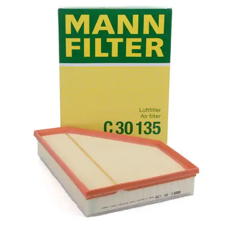 MANN Luftfilter C30135 f&uuml;r BMW E81-E88 116-123d E90-E93 316-335d X1 E84 16-25d