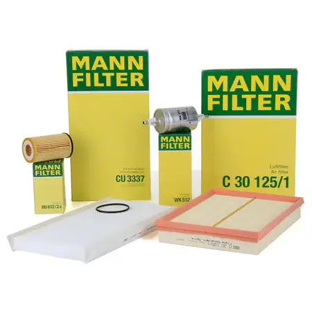 MANN Filterpaket Filterset f&uuml;r OPEL COMBO CORSA C TIGRA B 1.0 1.2 1.4