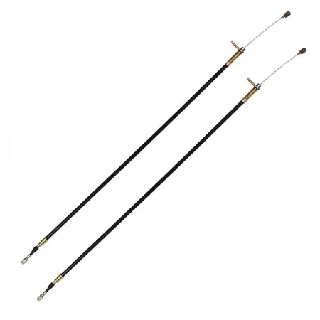 2x METZGER Bremsseil MERCEDES 190 W201 E-Kklasse W124 hinten 1244201185