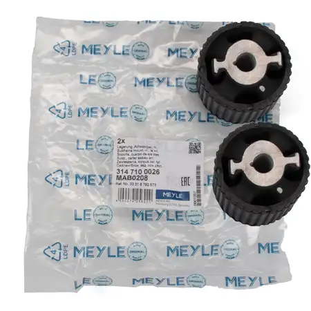 2x MEYLE Achsk&ouml;rperlager BMW 5er F07 F10 F11 523-550 6er F13 Hinterachse vorne 33316792873