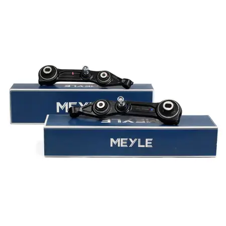 2x MEYLE Querlenker + Traggelenk MERCEDES C219 W211 Vorderachse unten hinten