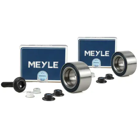 2x MEYLE Radlager AUDI A4 (8D B5) A6 (4B C5) SKODA SUPERB I VW PASSAT (3B) vorne
