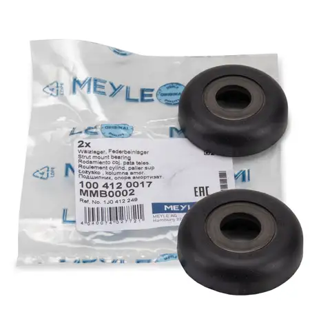 2x MEYLE W&auml;lzlager Federbeinlager AUDI A3 SEAT SKODA VW Golf 3 4 Polo Passat SMART vorne