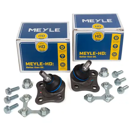 2x MEYLE HD Traggelenk vorne f&uuml;r AUDI SEAT SKODA VW GOLF + Schrauben