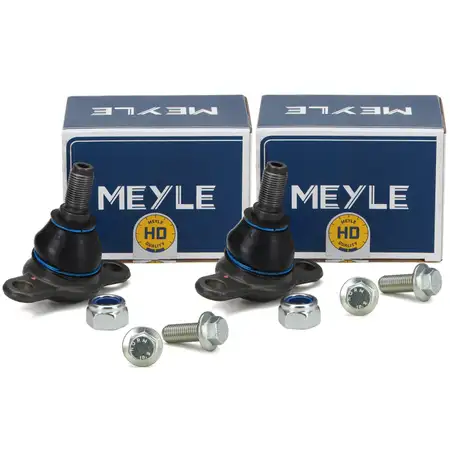 2x MEYLE HD 1160107001HD Traggelenk F&uuml;hrungsgelenk VW TRANSPORTER T4 vorne unten 7D0407361