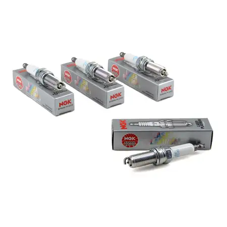 4x NGK Z&uuml;ndkerze Set Laser Platinum 94716 PLKR7B8E W203 W204 W211 W212 R171 R172