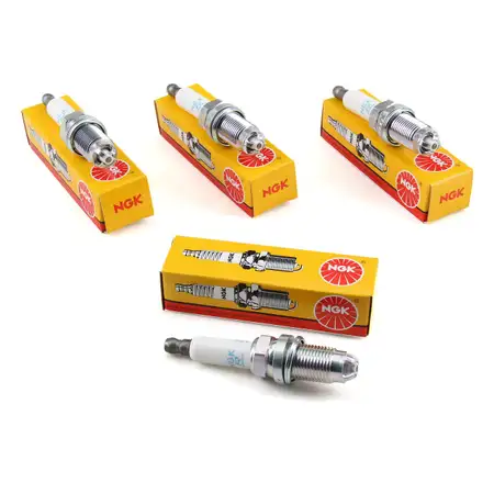 4x NGK Z&uuml;ndkerze Set 6449 ZFR6S-Q Golf IV V Lupo Polo Passat Touran 1.4 1.6 FSI