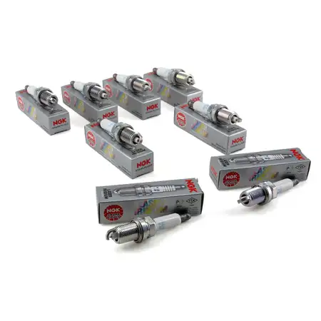 8x NGK Z&uuml;ndkerze Set Iridium 4294 IZFR6H11 BMW 1er E81 3er E46 E90/91 5er E60 X3