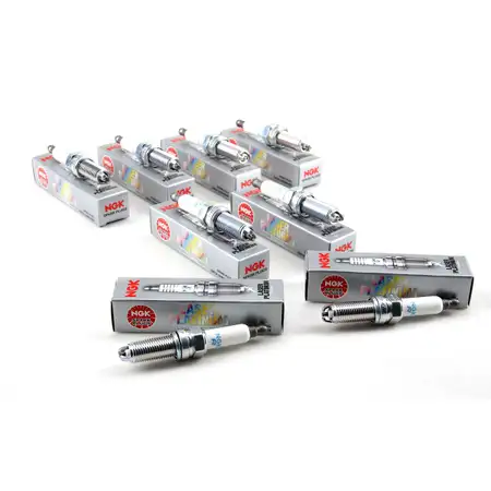 8x NGK Z&uuml;ndkerze Set Laser Platinum 4471 LKR8AP f&uuml;r BMW E93 E92 M3 E60 E61 M5