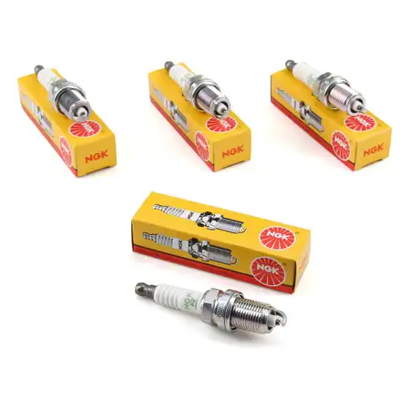 4x NGK Z&uuml;ndkerze Set 2526 BKR5EYA-11 Toyota Auris Avensis Celica Corolla MR 2