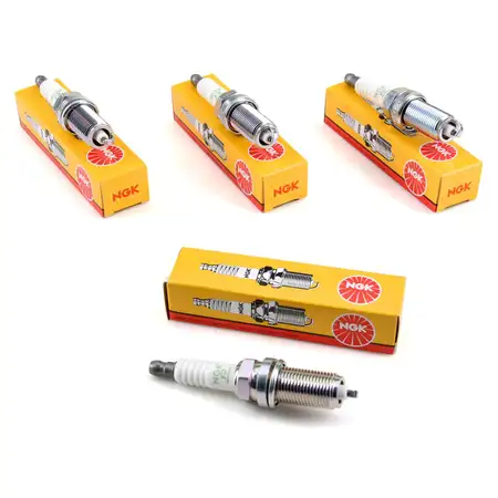 4x NGK Z&uuml;ndkerze Set 5788 LFR6C-11 Citroen f&uuml;r Mitsubishi Peugeot Smart Toyota
